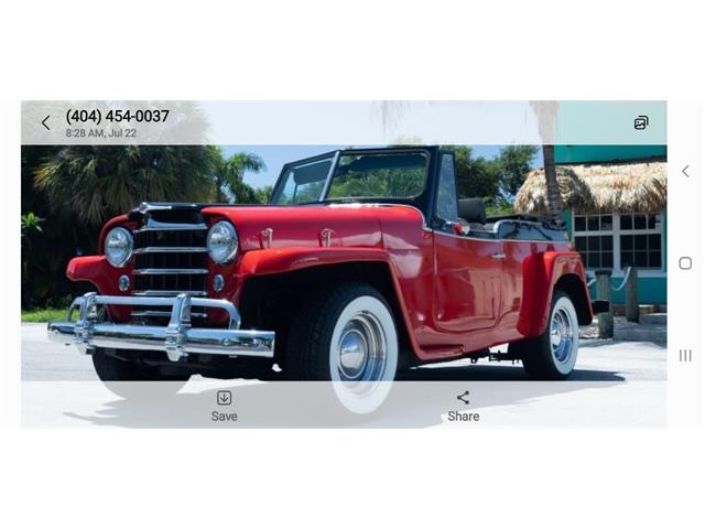 1951 Willys Jeepster (CC-1552377) for sale in Lantana, Florida