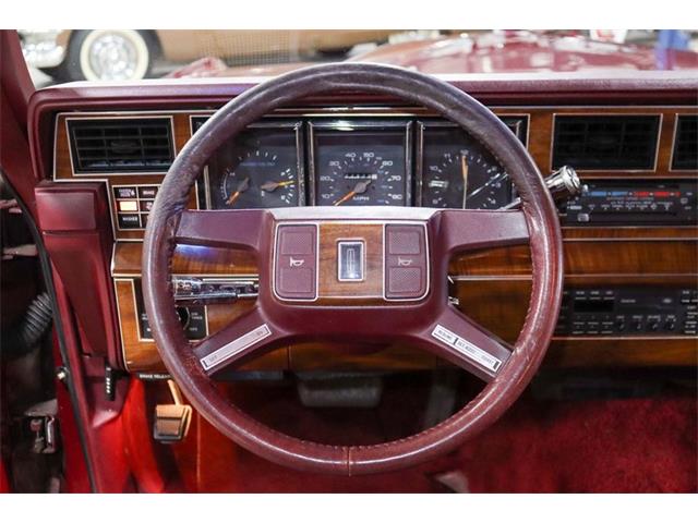 lincoln town car 1989 interior