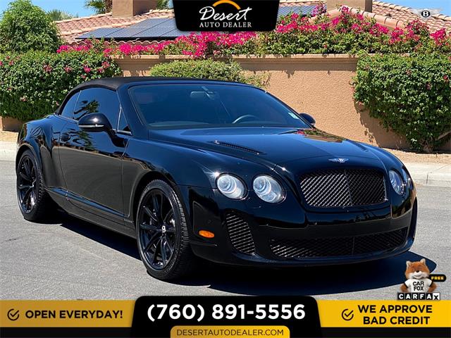 2011 Bentley Continental (CC-1555445) for sale in Palm Desert, California