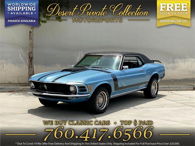 1970 Ford Mustang (CC-1550616) for sale in Palm Desert , California