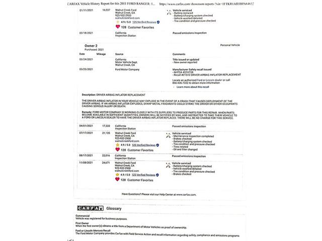 2011 Ford Ranger (CC-1563850) for sale in Concord, California