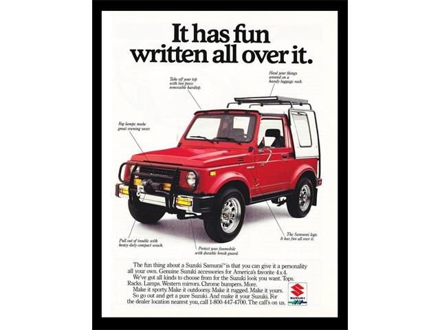 1988 Suzuki Samurai (CC-1567487) for sale in Palmetto, Florida