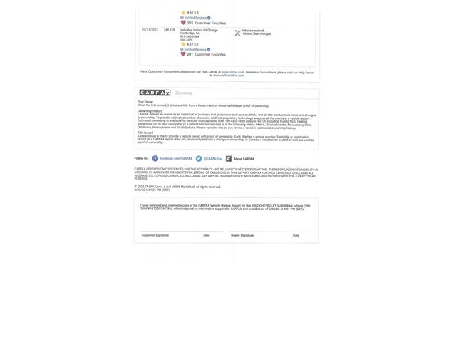 2002 Chevrolet Suburban (CC-1572311) for sale in WOODLAND HILLS, California