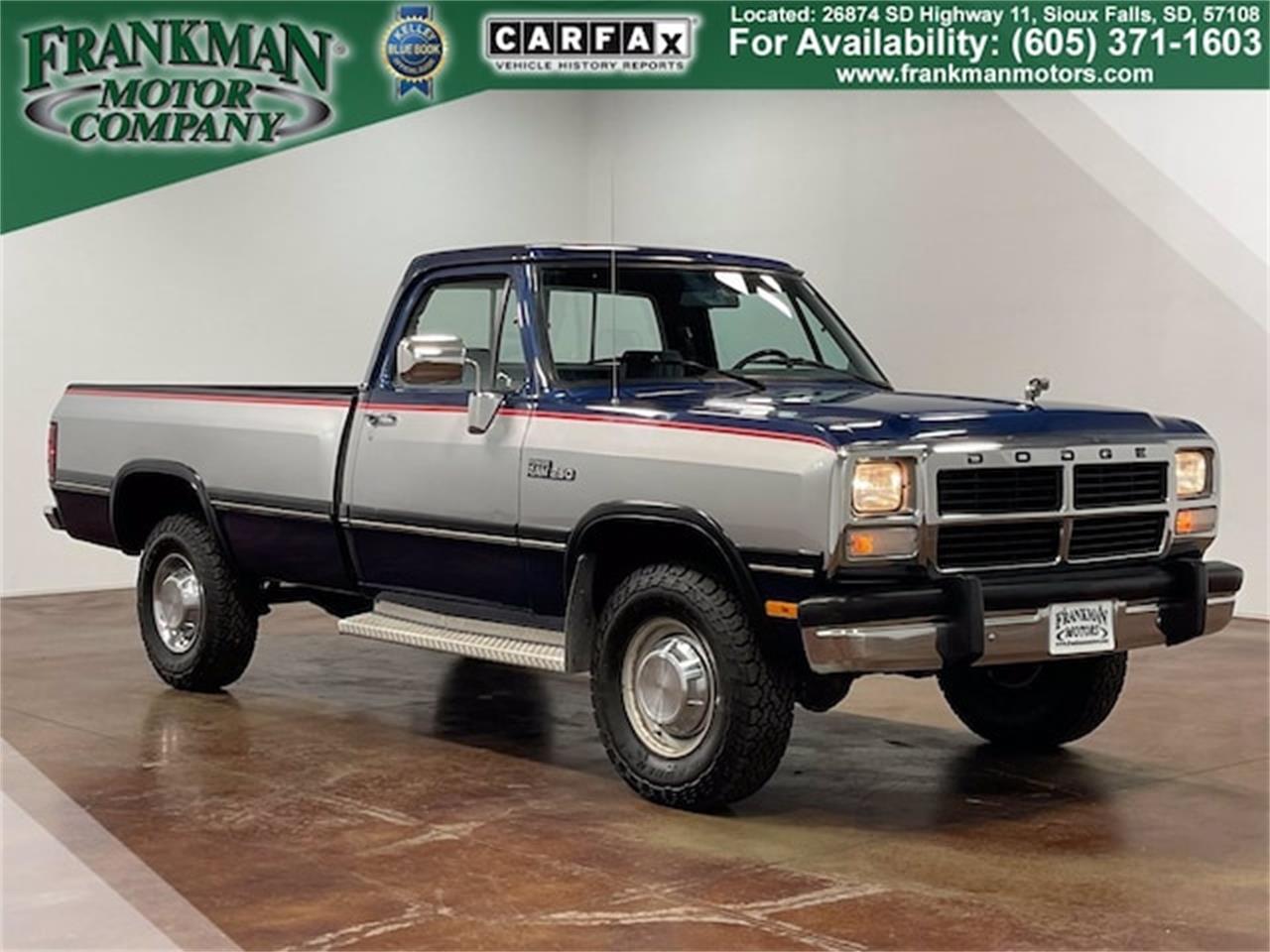 1992 Dodge D250 For Sale Cc 1572911