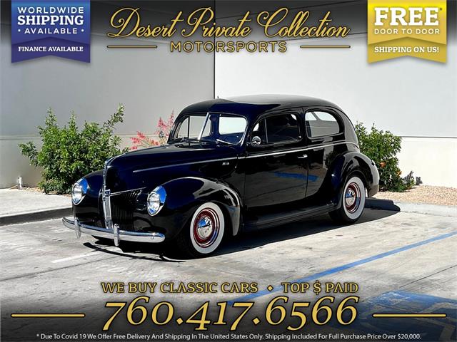 1940 Ford Deluxe (CC-1573934) for sale in Palm Desert , California