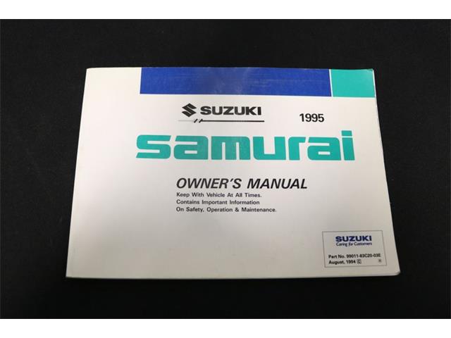 1992 Suzuki Samurai (CC-1579073) for sale in Concord, North Carolina