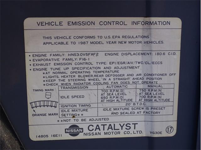 1987 Nissan Maxima (CC-1583945) for sale in Youngville, North Carolina