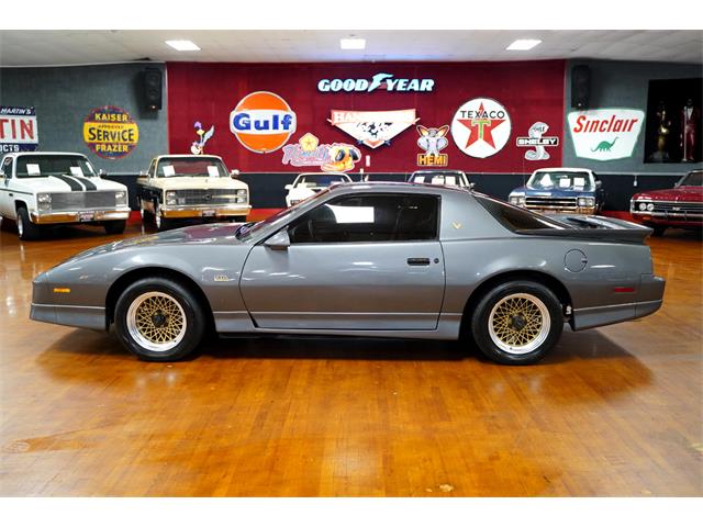 GREENLIGHT 1/18 – Pontiac Firebird Trans Am GTA 1988 Gris, Miniature Métal