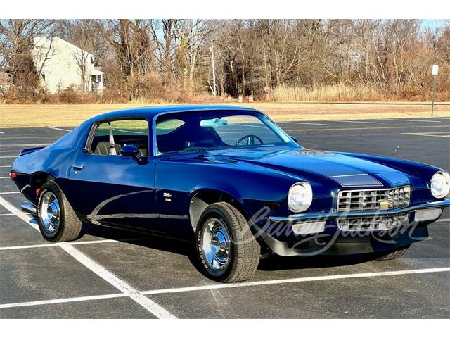 1970 camaro ss blue