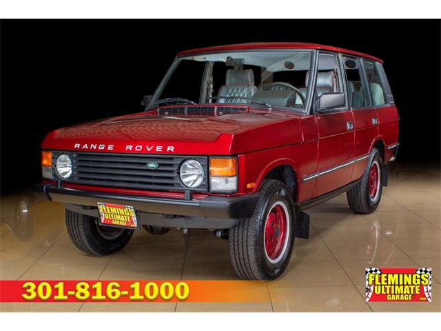 1990 Land Rover Range Rover (CC-1588998) for sale in Rockville, Maryland