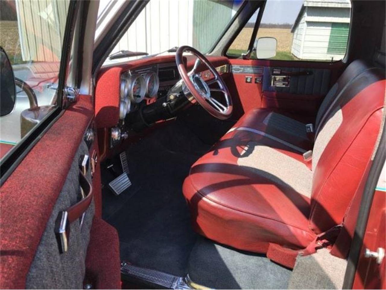 1984 chevy truck interior