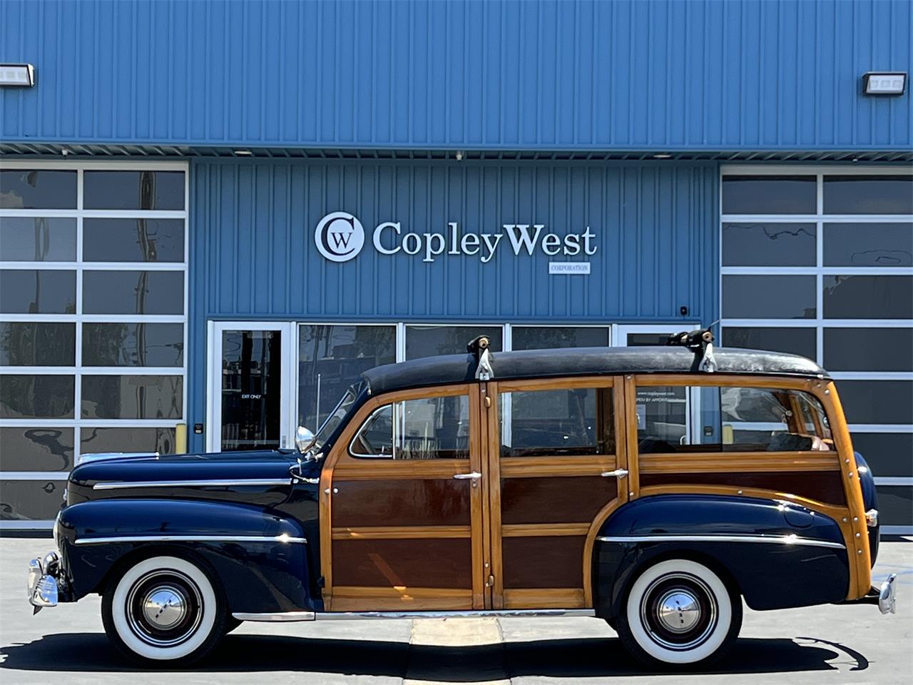 Brooklin 1/43 Ford V8 Station Wagon Woody 1947 – Vert Métal, White Metal