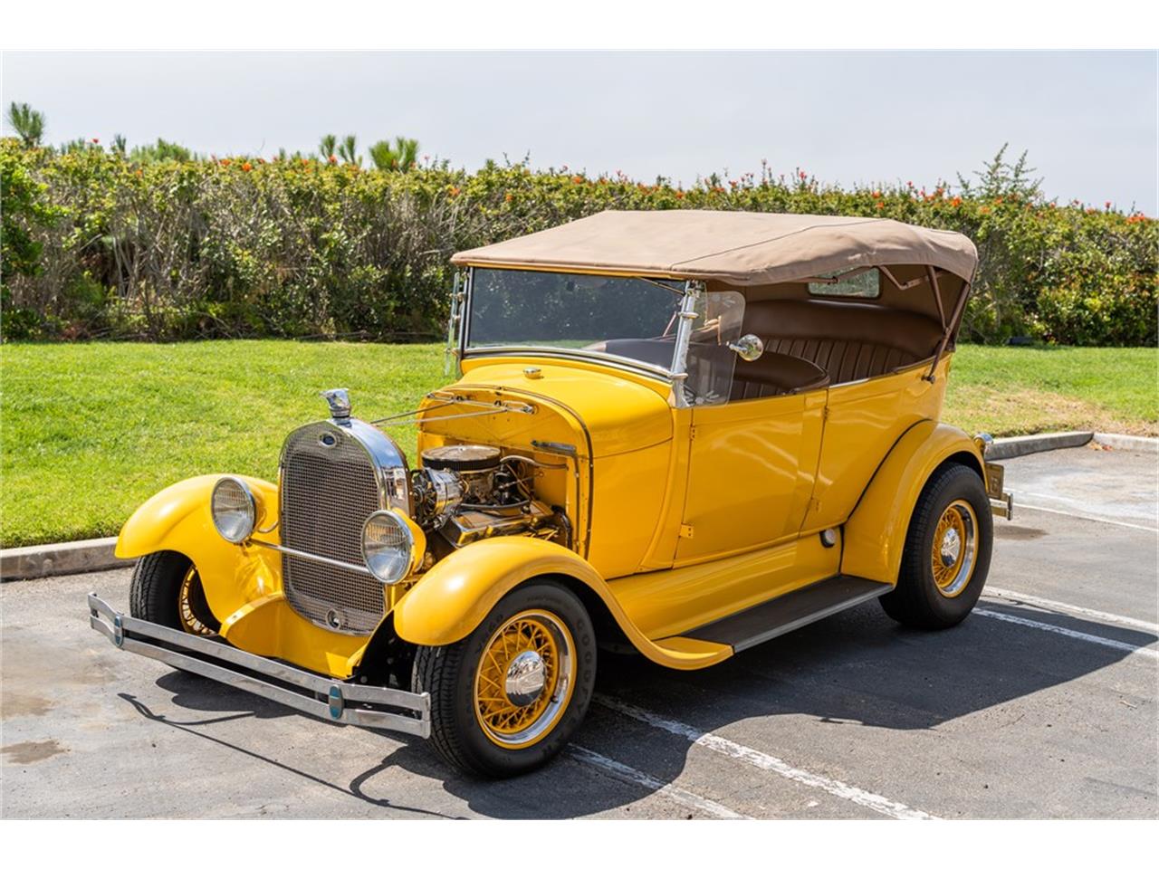 1928 Ford Model A in San Pedro, California