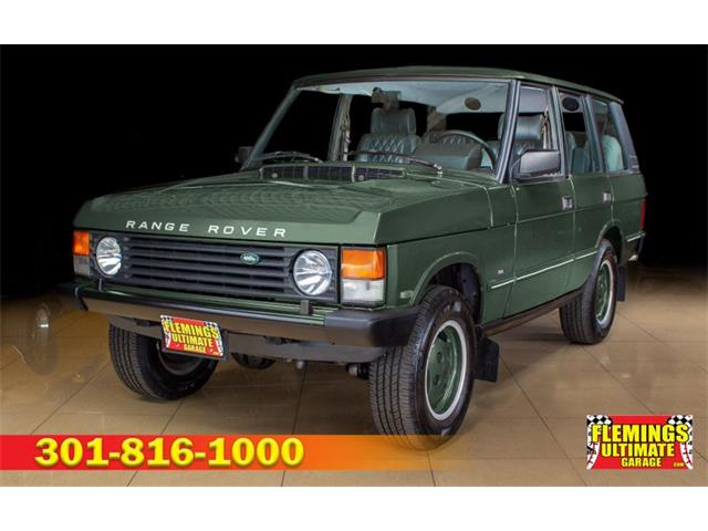 1987 Land Rover Range Rover (CC-1598440) for sale in Rockville, Maryland