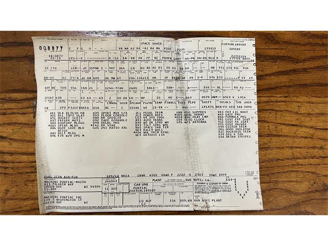 1978 Pontiac Firebird Formula (CC-1600219) for sale in Milford, Ohio