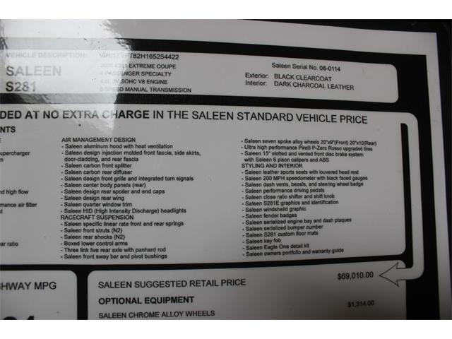 2006 Ford Mustang (Saleen) (CC-1603893) for sale in SAN DIEGO, California