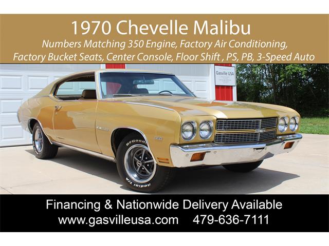 1970 Chevrolet Chevelle Malibu (CC-1604303) for sale in Rogers, Arkansas