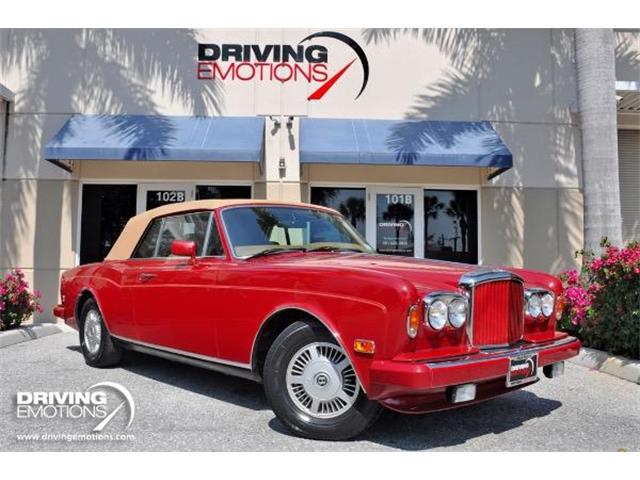 1987 Bentley Continental (CC-1600642) for sale in West Palm Beach, Florida