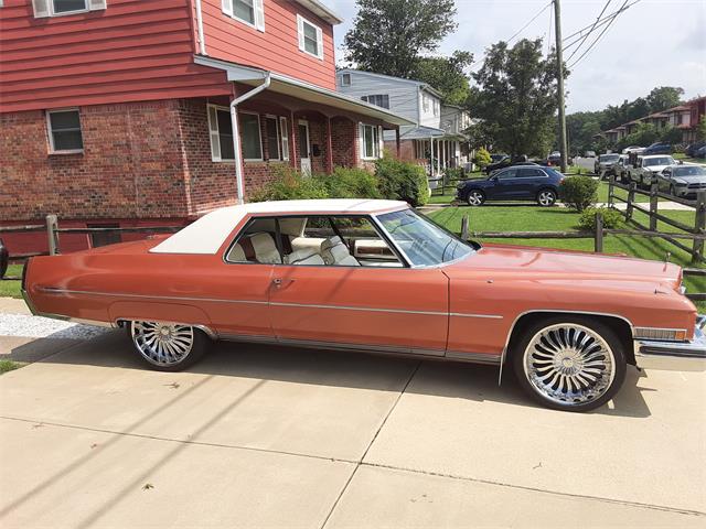 1973 Cadillac Coupe DeVille (CC-1606662) for sale in Bowie, Md 