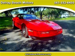 1986 Chevrolet Corvette (CC-1600877) for sale in Delray Beach, Florida