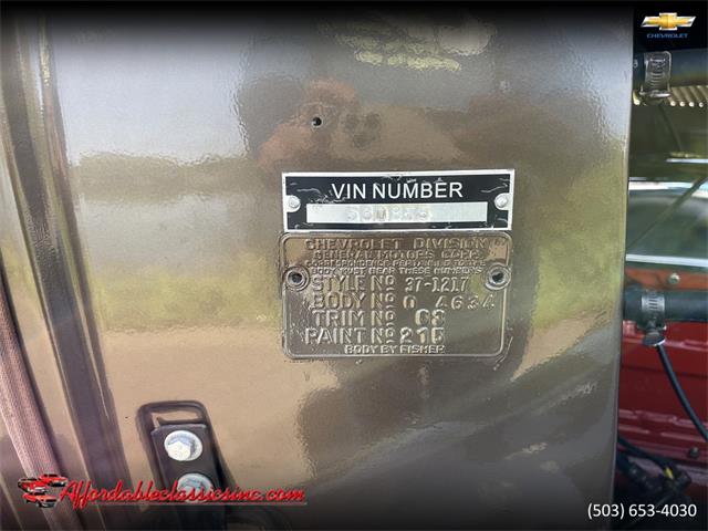 1937 Chevrolet Coupe (CC-1612469) for sale in Gladstone, Oregon