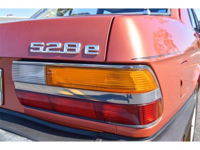 1982 BMW 528e (CC-1616249) for sale in Costa Mesa, California