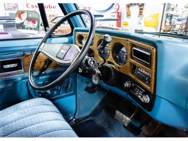 1977 chevy on sale truck interior