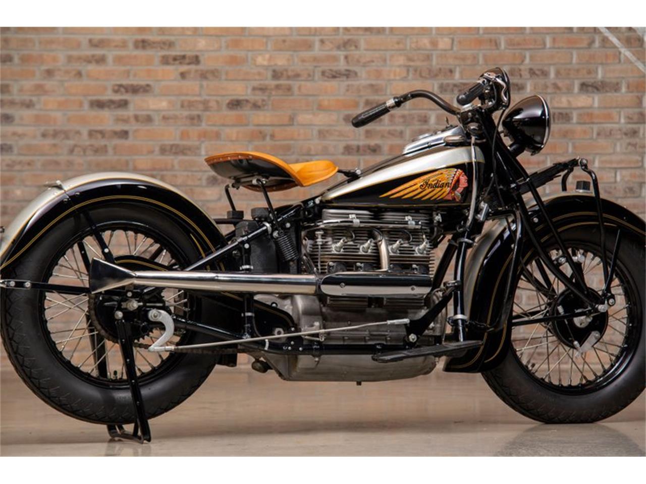 1939 indian 4 cylinder shop motorcycle for sale