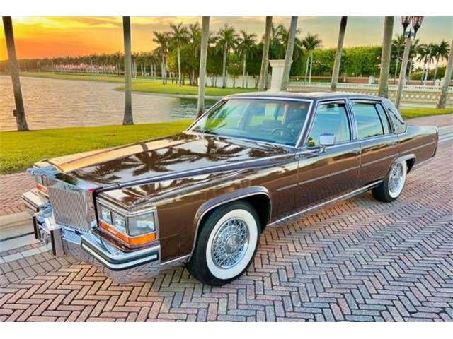 1987 Cadillac Brougham (CC-1628955) for sale in Cadillac, Michigan