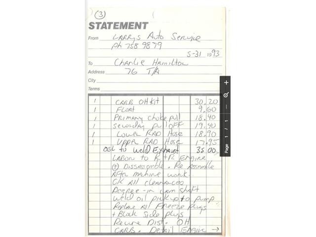 1976 Pontiac Firebird Trans Am (CC-1632268) for sale in Palmetto, Florida