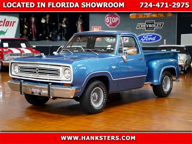 1973 Dodge D100 (CC-1639885) for sale in Homer City, Pennsylvania