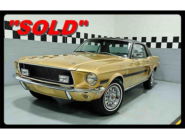 1968 Ford Mustang GT/CS (California Special) (CC-1652454) for sale in Old Forge, Pennsylvania