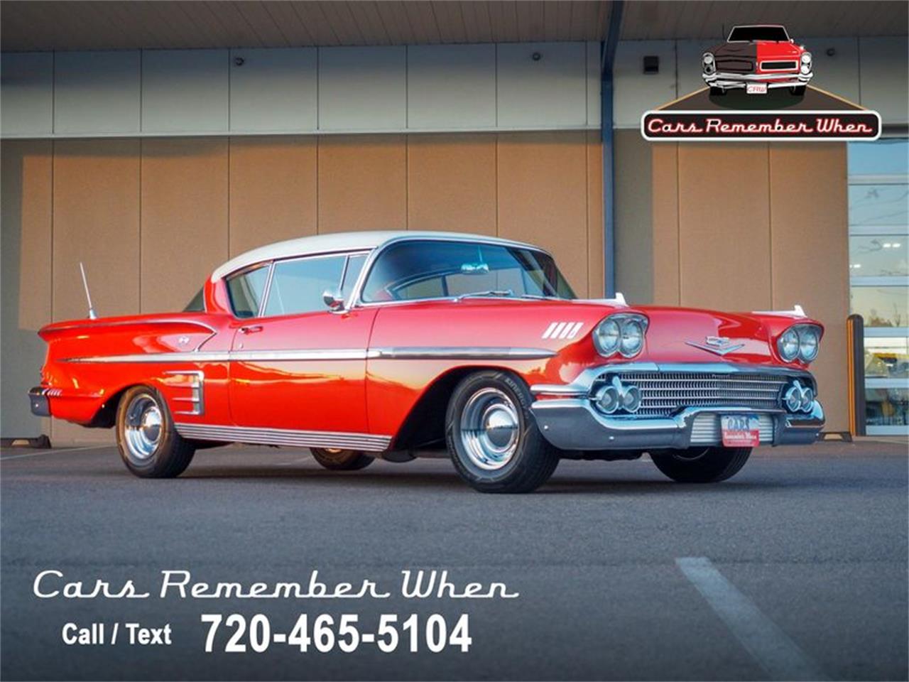 1958 Chevrolet Impala For Sale | ClassicCars.com | CC-1653102