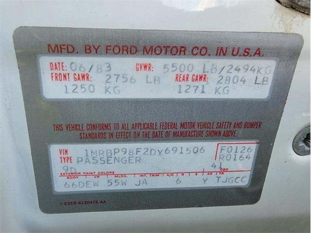 1983 Lincoln Continental Mark VI (CC-1653323) for sale in Stanley, Wisconsin