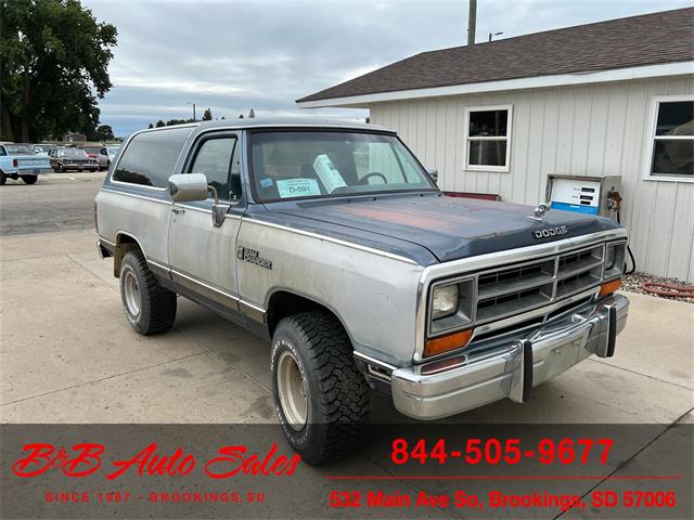 1989 Dodge Ramcharger (CC-1661718) for sale in Brookings, South Dakota