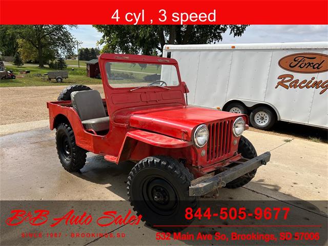 1950 Willys Jeep (CC-1661796) for sale in Brookings, South Dakota