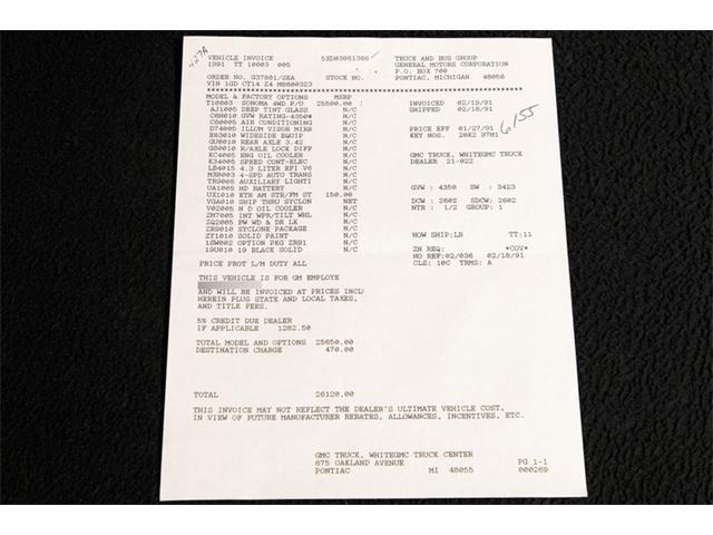 1991 GMC Syclone (CC-1664822) for sale in Charlotte, North Carolina
