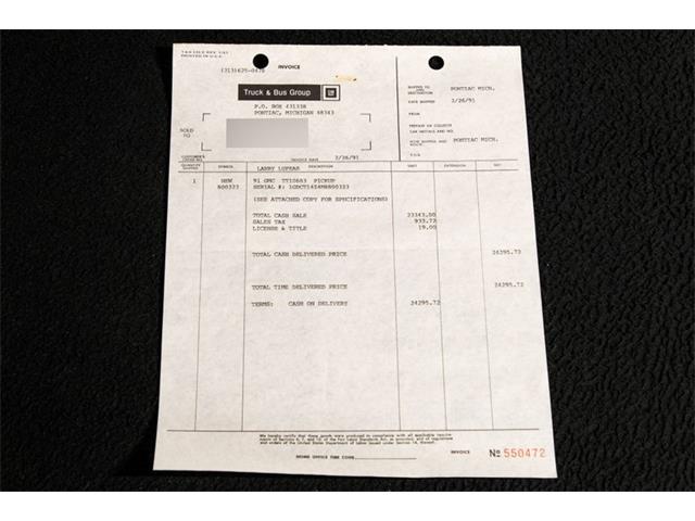 1991 GMC Syclone (CC-1664822) for sale in Charlotte, North Carolina