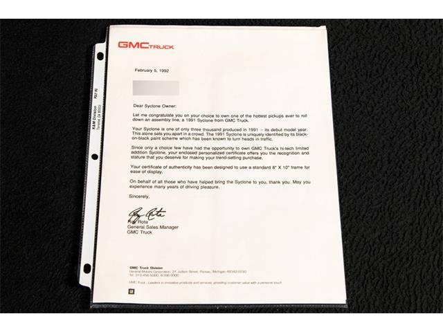 1991 GMC Syclone (CC-1664822) for sale in Charlotte, North Carolina