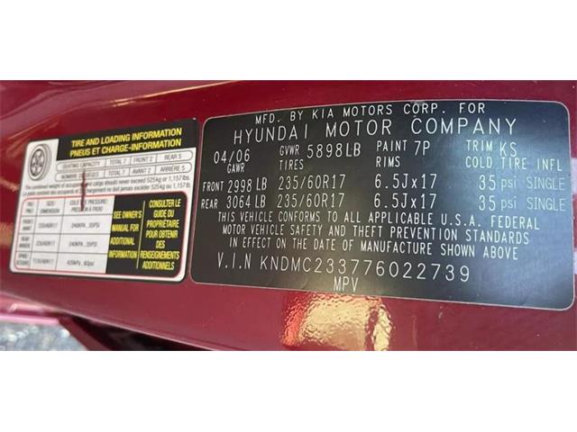 2007 Hyundai Entourage (CC-1666052) for sale in Woodbury, New Jersey