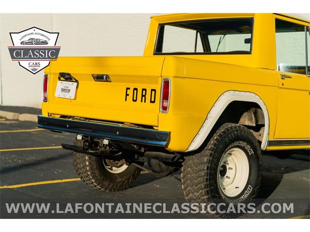 1966 Cream Yellow Ford Bronco, 1966 Classic Ford Bronco - Indian Creek