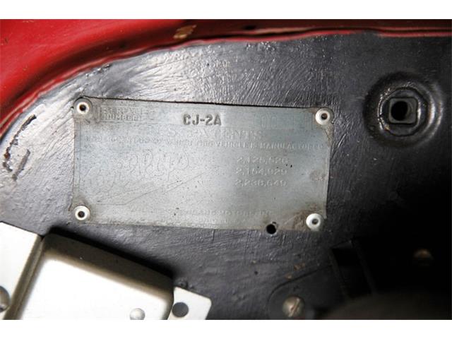 1947 Willys CJ2A (CC-1669287) for sale in Morgantown, Pennsylvania