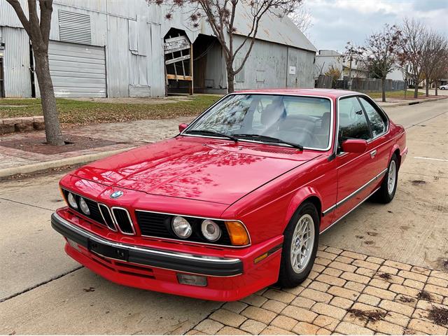 1989 BMW 633csi (CC-1671327) for sale in Rowlett, Texas
