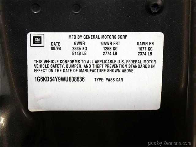 1998 Cadillac DeVille (CC-1678936) for sale in Addison, Illinois