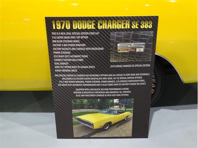 1970 Dodge Charger (CC-1687669) for sale in Greensboro, North Carolina