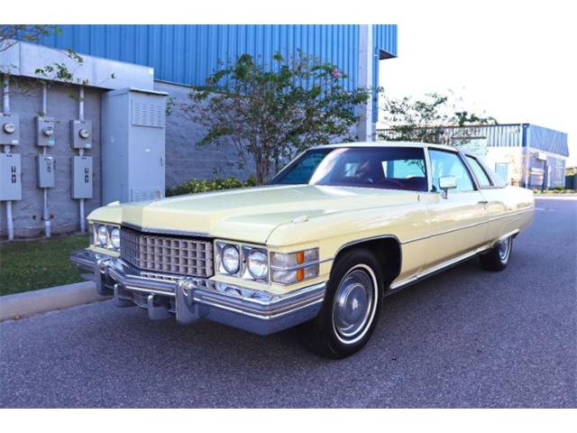 1974 Cadillac Coupe DeVille (CC-1689760) for sale in Cadillac, Michigan