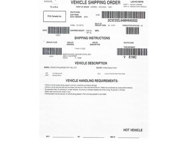 2021 Dodge Challenger (CC-1691335) for sale in Hilton, New York