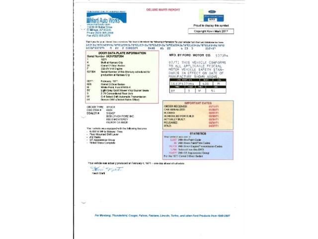 1971 Mercury Comet (CC-1692046) for sale in San Ramon, California