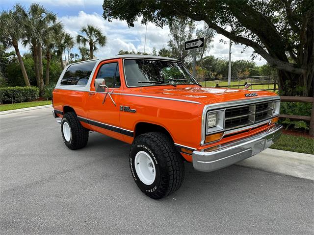 1986 Dodge Ramcharger (CC-1692573) for sale in Boca Raton, Florida