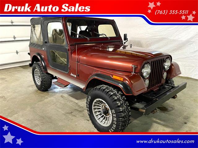 1985 Jeep CJ7 (CC-1692911) for sale in Ramsey, Minnesota